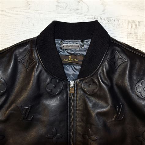 louis vuitton men's leather jacket|louis vuitton leather jacket price.